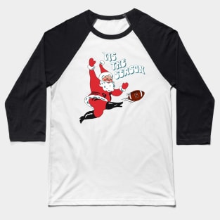 Christmas Football Santa, Football Lovers Football Fans Baseball T-Shirt